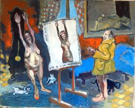LE PEINTRE ET SON MODELE