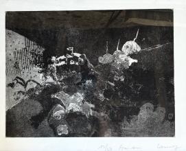 AMI-AMI. Quand tout est rasé. aquatinte