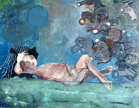 huile SUZANNE et les VOYEURS huile SUZANNE et les VOYEURS